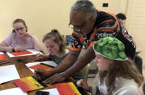 Aboriginal art School camp